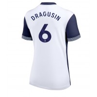 Camiseta Tottenham Hotspur Radu Dragusin #6 Primera Equipación para mujer 2024-25 manga corta